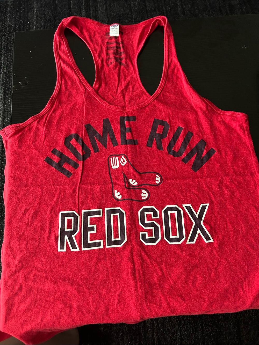 PINK Victoria's Secret Red "Home Run Red Sox" Racerback Tank